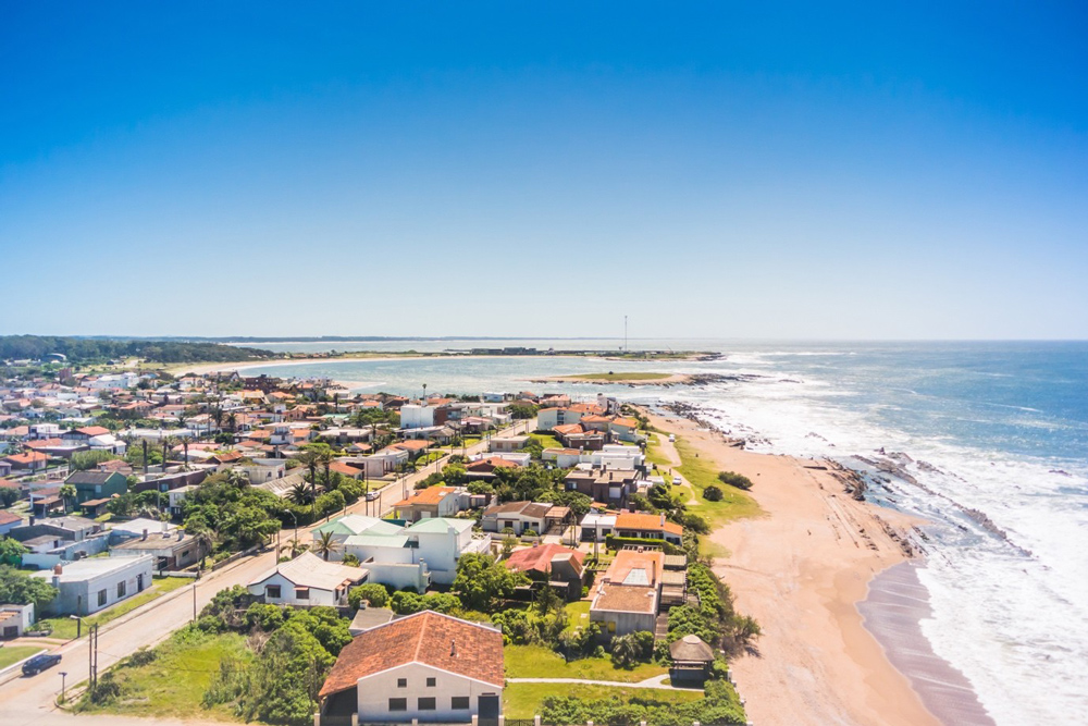 beach at La Paloma, Uruguay