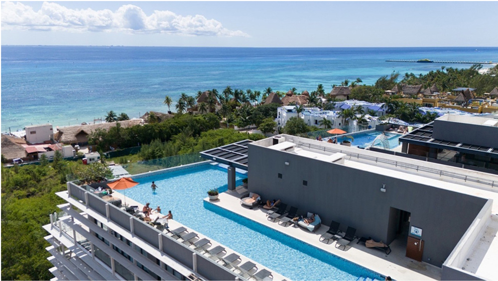 rooftop of Singular Dream in Playa del Carmen